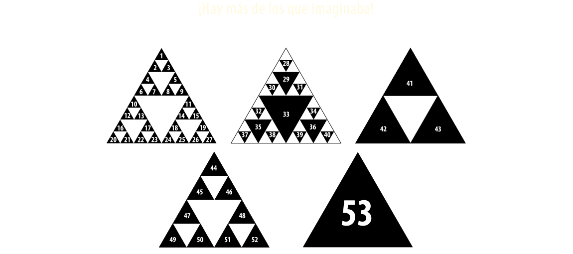 Pirámide de triángulos